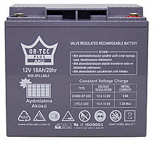 Re/бат OR-TEC 12V/18 AH AGM свинцево-кислотний аккумулятор