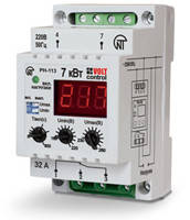 Реле контролю напруги, струму, фази, багатофункціональні