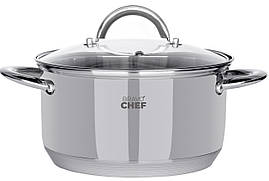 Каструля Bravo Chef 16 см (1.9 л) з кришкою (6720867)