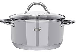 Каструля Bravo Chef 18 см (2.6 л) з кришкою (6720868)