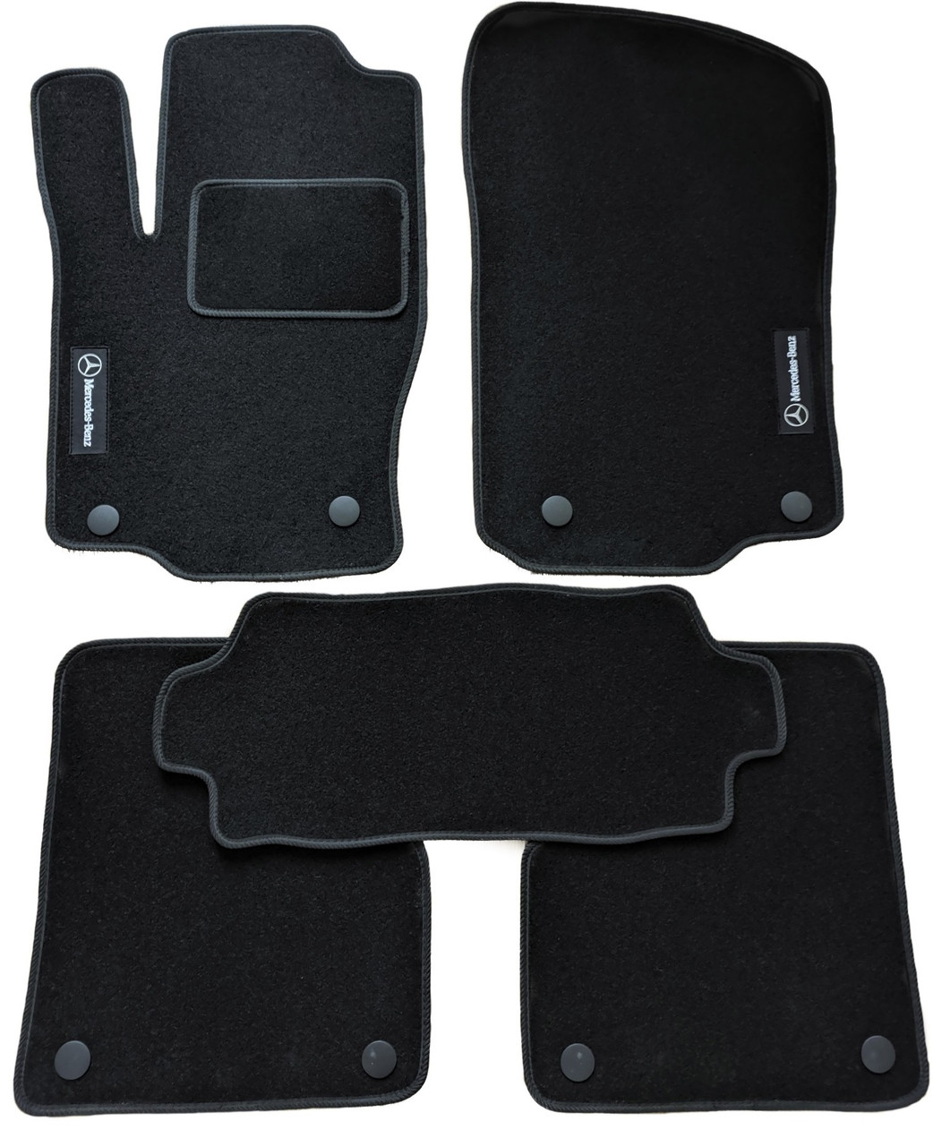 Килимки в салон із ворсу Beltex на Mercedes ML W166, фото 1