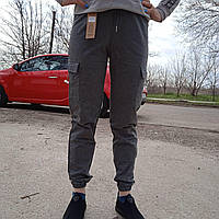 Женские спортивные штаны с манжетами на резинке "ЛАСТОЧКА" с 4 карманами Art: 3018-4