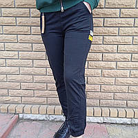 Женские спортивные штаны с манжетами на резинке "ЛАСТОЧКА" 2 кармана Art: 3015-2