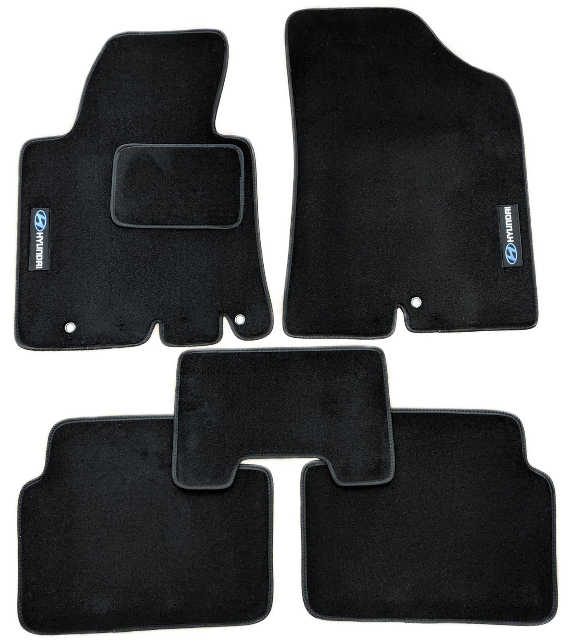 Килимки в салон із ворсу Beltex на Hyundai I30 2012-2019, фото 1