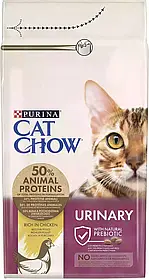 Cat Chow (Кет Чау) Urinary Tract Health (УРІНАРІ) корм для кішок для профілактики сечокам'яної хвороби 1,5кг