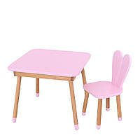 Стол Bambi 04-025R-TABLE, со стульчиком, Land of Toys