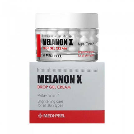 Капсульний гель-крем із ретинолом Medi-Peel Melanon X Drop Gel Cream 50ml, фото 3