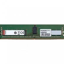 Модуль памяти для сервера DDR4 16GB ECC RDIMM 3200MHz 1Rx4 1.2V CL22 Kingston (KSM32RS4/16HDR)