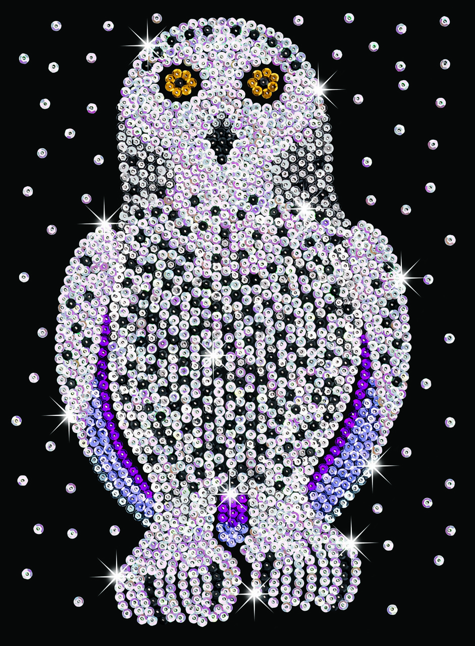 Sequin Art Набор для творчества BLUE Snowy Owl New Bautools - Всегда Вовремя - фото 1 - id-p1863079192