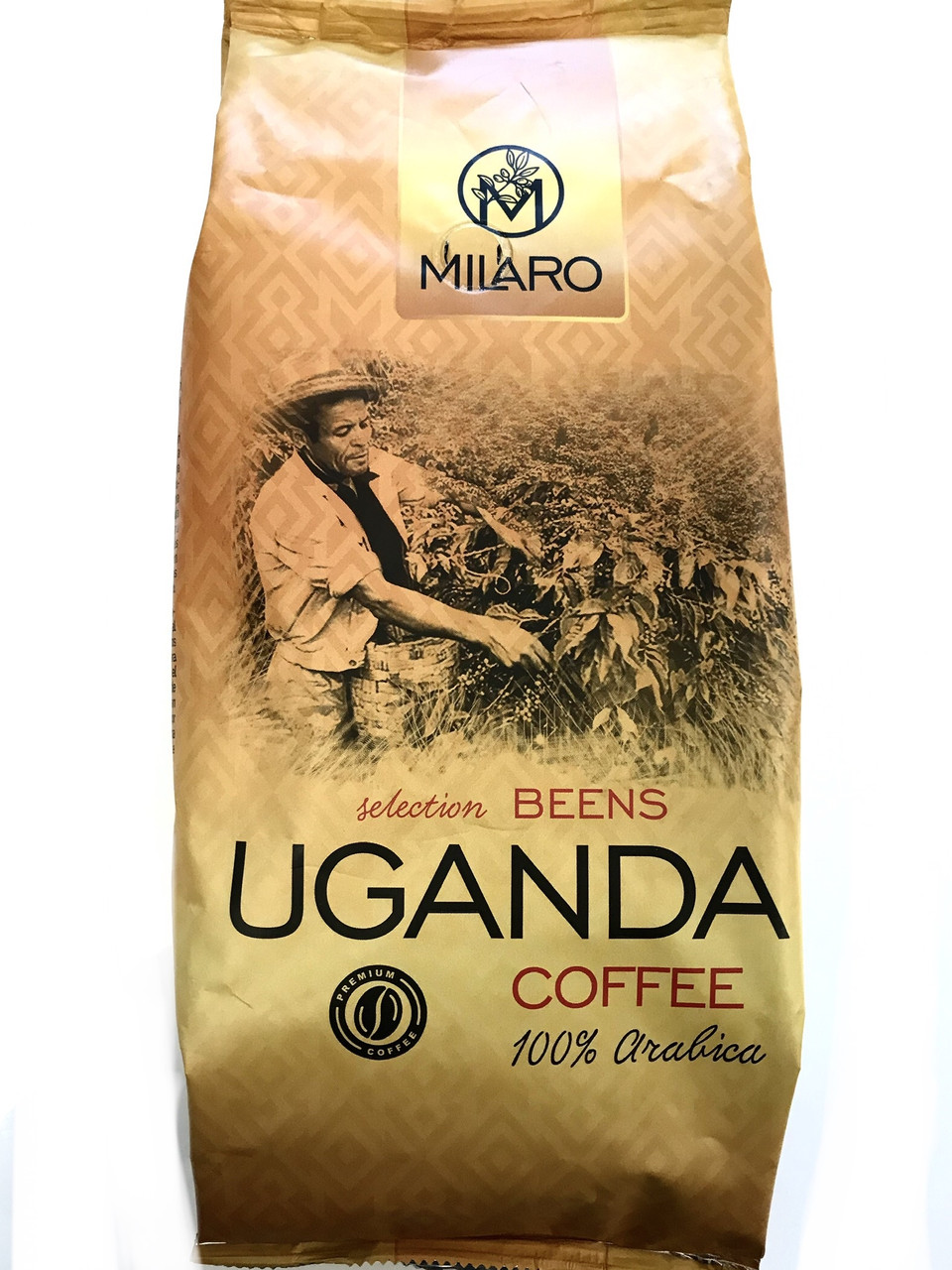 Кава в зернах Milaro Uganda 1кг (Іспанія)