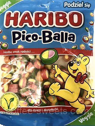 Желейні цукерки Haribo Pico-Balla 160 г Німеччина, фото 2