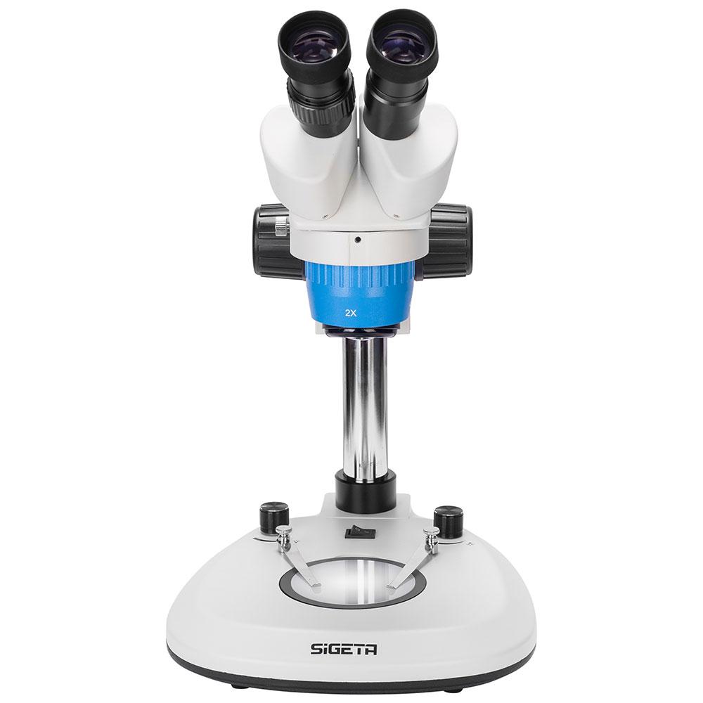 Микроскоп оптический SIGETA MS-215 20x-40x LED Bino Stereo, бинокулярный стереомикроскоп - фото 2 - id-p1863083465