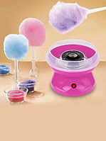 Аппарат для приготовления настоящей сладкой сахарной ваты Cotton Candy Maker №A2-39 Розовый