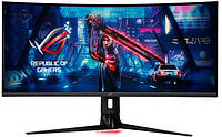 ASUS Монітор LCD 34.1" XG349C HDMI, DP, USB-C, 2xUSB3.0, MM, VA, 3440x1440, 180Hz, 1ms, CURVED, DCI-P3 98%, HDR400, G-SYNC