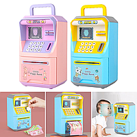 Дитячий Ігровий Банкомат з Терміналом Розпізнавання обличчя + Картка Little Piggy Bank