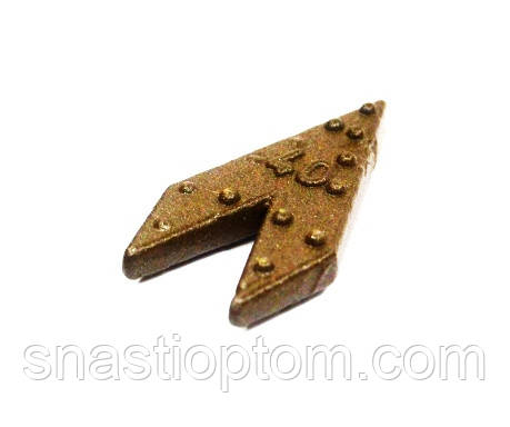 Рибальське грузило, Ластівка, фарбоване, 40г