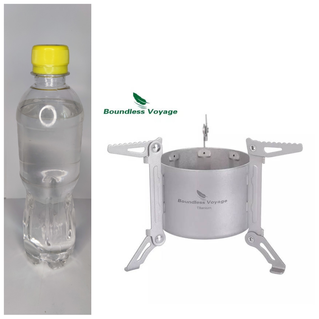 Спиртовий пальник Boundless Voyage 80ml + 500мл біопалива