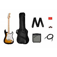 Гитарный набор SQUIER by FENDER SONIC STRATOCASTER PACK MN 2-COLOR SUNBURST