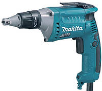 Makita Шуруповерт для гипсокартона FS4300JX2, 570Вт, 4000 об/мин, 10-16Нм, 1.4кг, Makpac + аксессуары