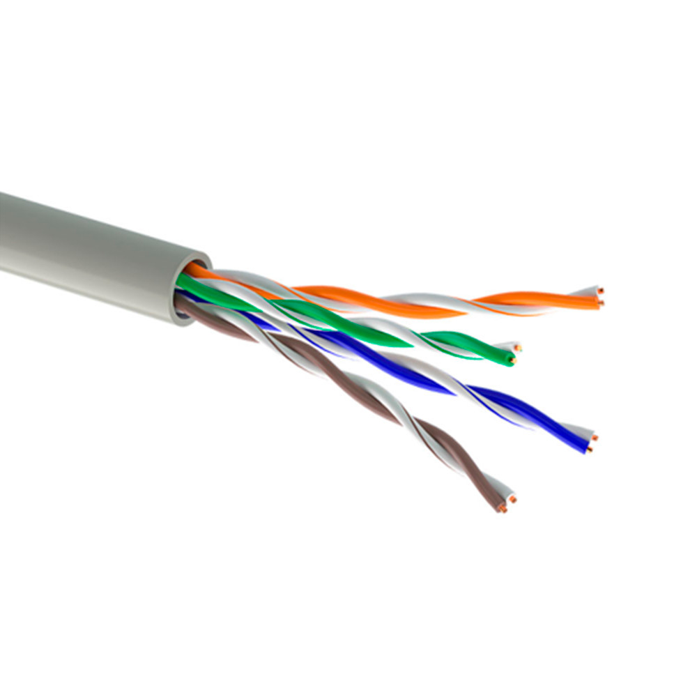 Кабель Одескабель КПВ-ВП (350) 4*2*0,51 (U/UTP-cat.5Е), CU, для внутр. робіт, 100 м., фото 1