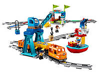LEGO Конструктор Duplo Грузовой поезд 10875 Bautools - Всегда Вовремя