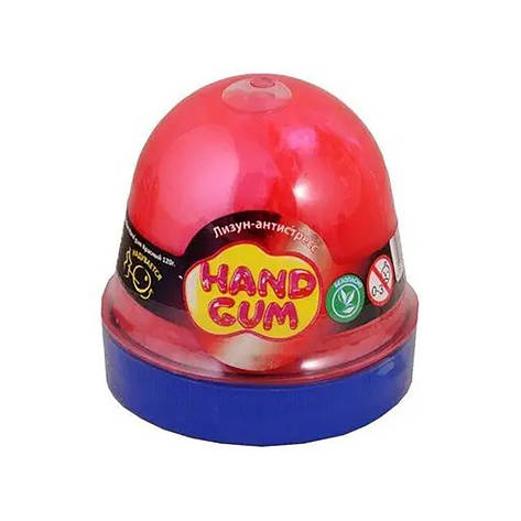 Лізун-антистрес ТМ Mr.Boo Hand gum 80105MB Червоний 120 г, фото 2