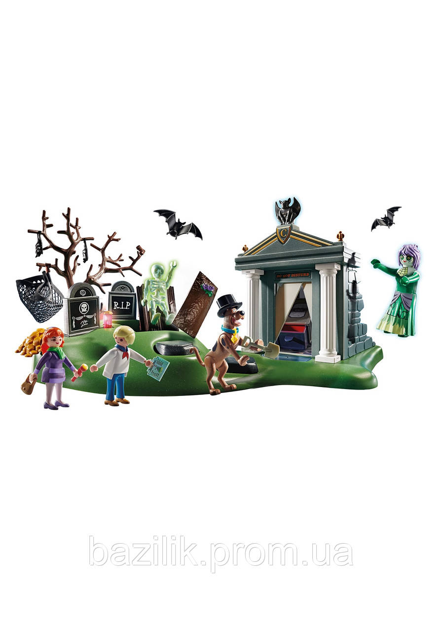 Playmobil Набор Скуби Ду Приключения на Кладбище Плеймобил Scooby Doo Adventure in Cemetery 70362 - фото 3 - id-p1863139612