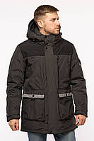 Мужская куртка цвет темно-серый ЦБ-00194538