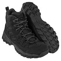 Тактичні легкі всесезонні черевики Mil-Tec Trooper Squad 5'' Black чорного кольору