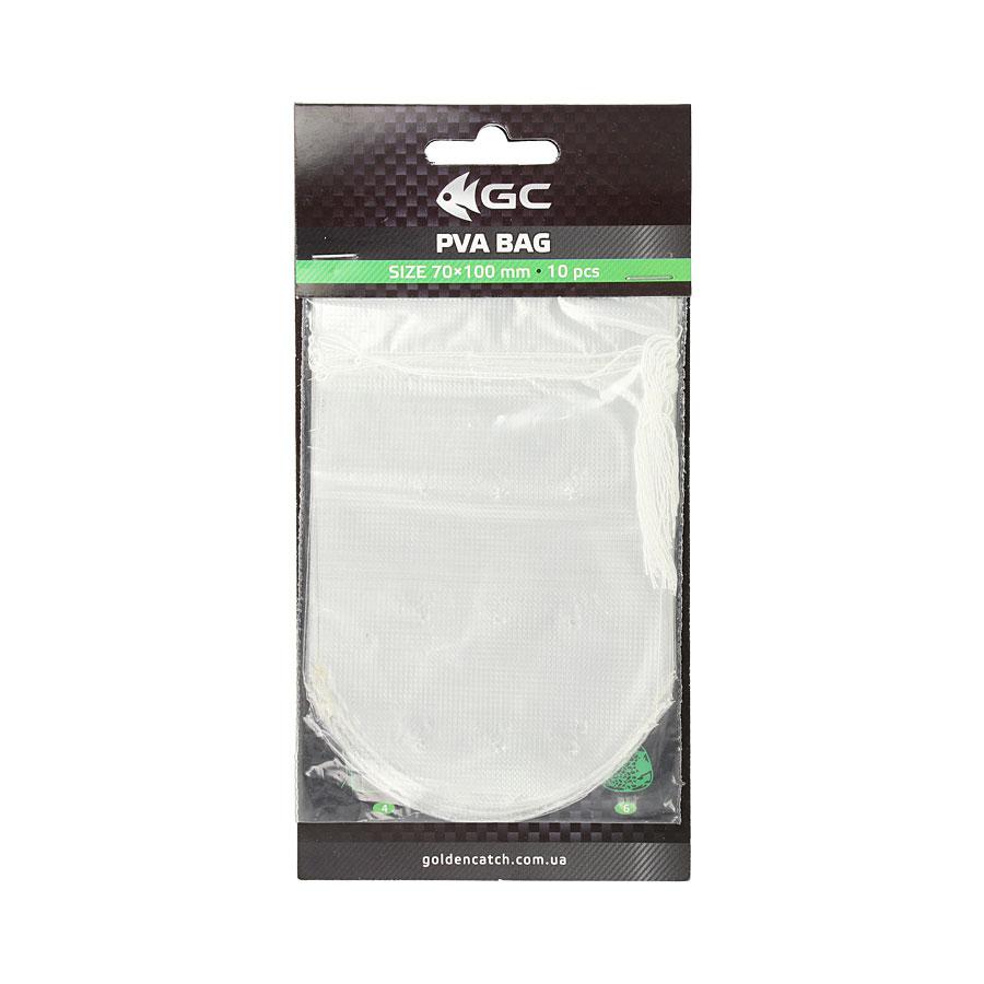 ПВА пакет GC PVA Bag з ниткою 70*100мм (10шт)