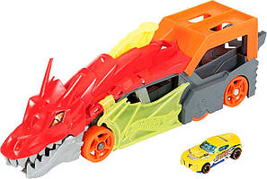 Автовоз Hot Wheels Dragon Chomp Transporter.