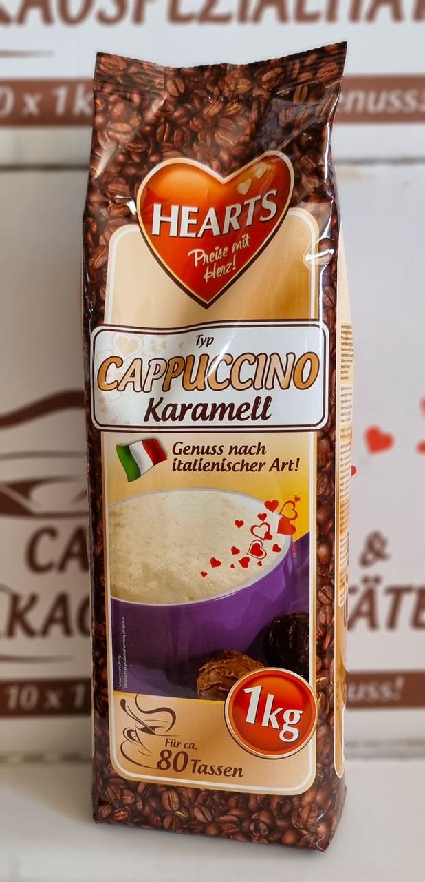 Капучино "Hearts" Карамель 1 кг Німеччина