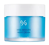 Dr.Ceuracle Hyal Reyouth Night Cream Зволожуючий нічний крем-маска з гіалуроновою кислотою, 60 мл