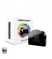 Fibaro Розумне реле RGBW Controller 2, Z-Wave, 12/24V DC, макс. 12А (6А на канал), 288Вт, чорний Use