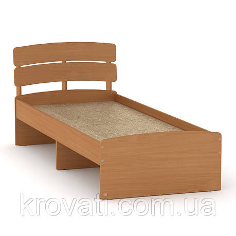 Ліжко односпальне Модерн - 80, Бук, фото 1