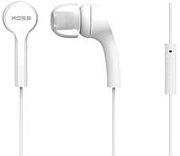 Koss KEB9iW Mic White Use