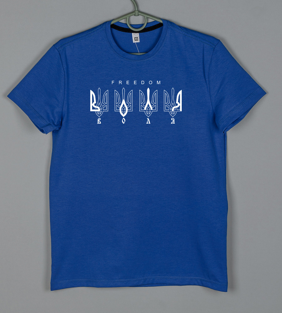 Футболка юніор Воля 2307п (Уп.4шт XS, S), Синій, фото 1