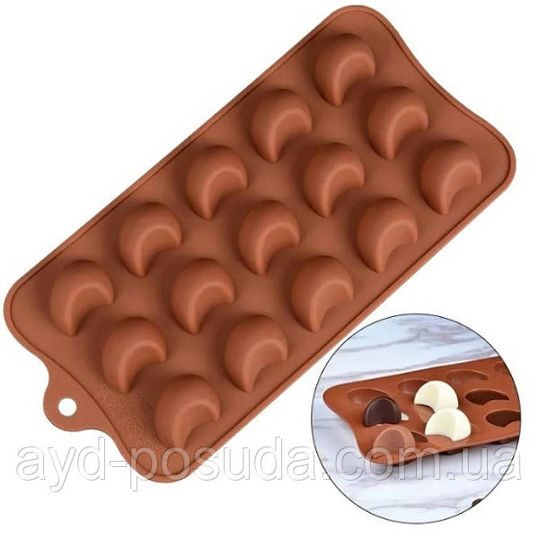 Силіконова форма для цукерок "Капля" арт. 822-9-16
