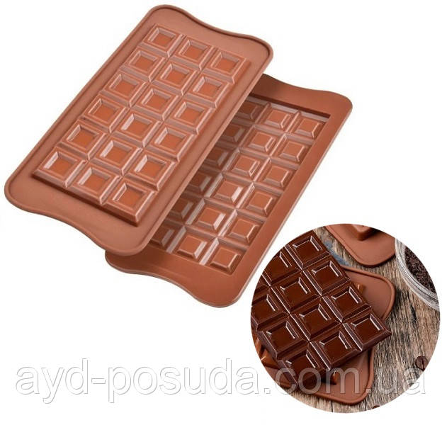 Силіконова форма для шоколаду "Кубики" арт. 870-234081