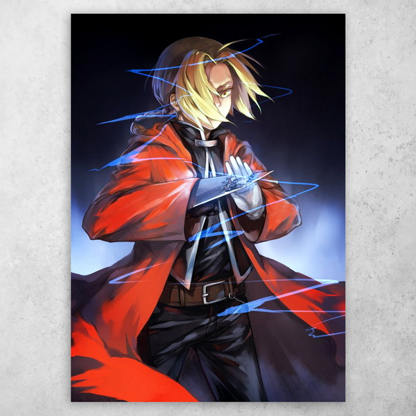 Аніме плакат постер "Сталевий алхімік / Fullmetal Alchemist" №17, фото 1
