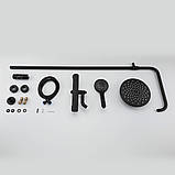 Душова система з термостатом GAPPO G24790-6, вилив - перемикач на лійку 3 режими, фото 4