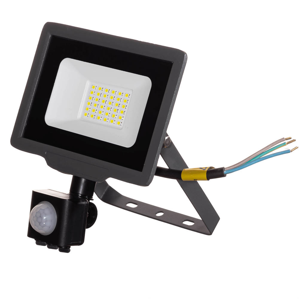 Світлодіодний прожектор LED вуличний 30W 6000K IP65 AVT2-IC Sensor SMD