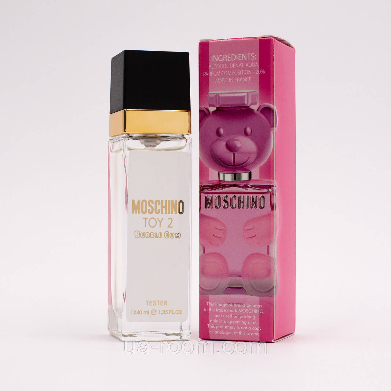 Тестер женский Moschino Toy 2 Bubble Gum, 40 мл.
