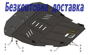 Захист двигуна Peugeot 806 (1994-2002) (Захист двигуна Пежо 806) Кольчуга