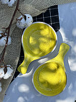 Бульйонниця з ручкою 280 мл, «Simple yellow»