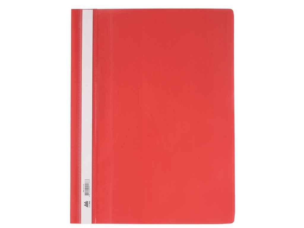 Папка-Швидкозшивач пластиковий А4, PP, червоний ТМ BUROMAX BP, фото 1