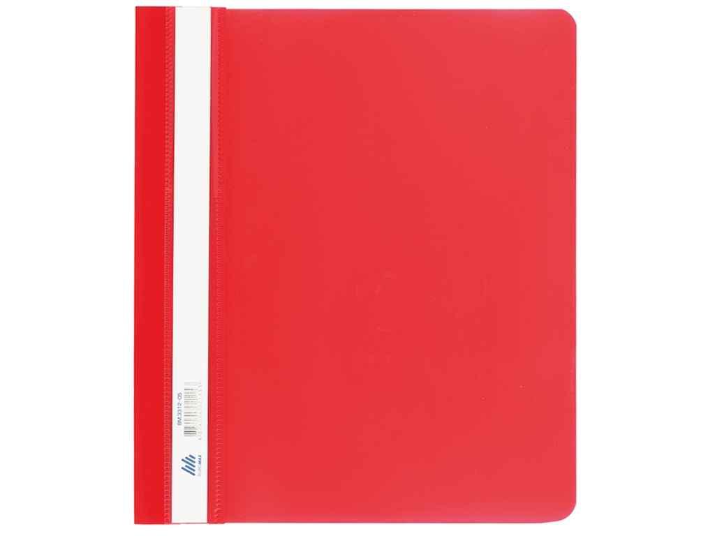Папка-Швидкозшивач пластиковий А5, PP, червоний ТМ BUROMAX BP, фото 1