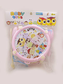 Барабан Baby Toys pink (080840)