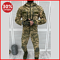 Армейский костюм пиксель весна, Военный костюм весна лето с наколенниками в комплекте р 545