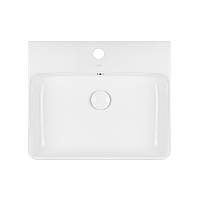 Раковина Qtap Nando 500х420х130 White с донным клапаном QT1211K404AW